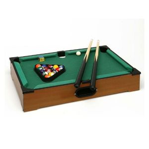Kinderspellen pooltafel/biljarttafel voor op de eettafel 51 x 31 cm   -