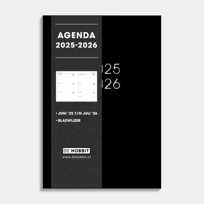 A5 Basic Agenda 2025 -2026 Zwart