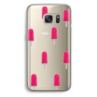 Waterijsje: Samsung Galaxy S7 Transparant Hoesje
