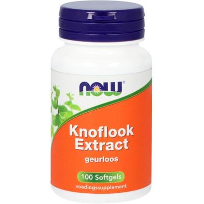 NOW Knoflook extract 100 Softgels NOW Knoflook extract 100 Softgels