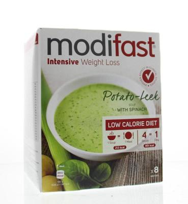 Modifast Soep prei aardappel 8 stuks