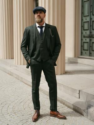 Graves Green | 3-delig Pak | Groen | Prince-of-Wales | Peaky Blinders | Peaky Blinders