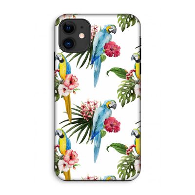 Kleurrijke papegaaien: iPhone 11 Tough Case