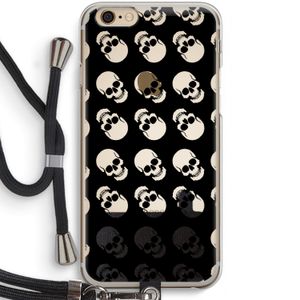 Musketon Skulls: iPhone 6 / 6S Transparant Hoesje met koord