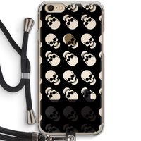 Musketon Skulls: iPhone 6 / 6S Transparant Hoesje met koord