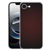 TPU Hoesje iPhone 16e | iPhone 17e - Geruit Rood Backcover