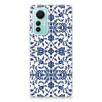 Xiaomi 12 Lite TPU Case Flower Blue