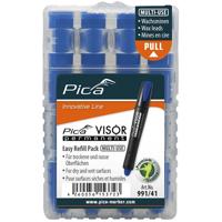 Pica 991/41 VISOR Permanent navulling blauw VE=4 - PI99141
