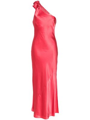 Cult Gaia robe longue asymétrique à une épaule - Rose