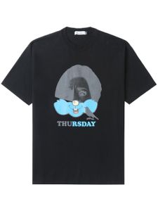 Undercover t-shirt en coton à imprimé graphique - Noir