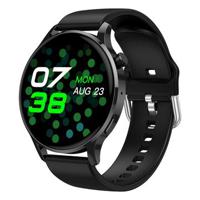 Watch3 pro 1,3 AMOLED Smart horloge met metalen behuizing Bluetooth oproep vrouwen gezondheid armband met hartslagmonitoring - zwart - thumbnail