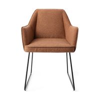Jesper Home Tome eetkamerstoel slide black Cinnamon Bun
