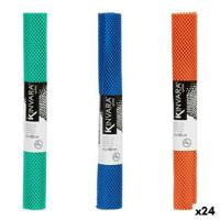Antislipmat Kinvara Blauw Rubber Plastic 45 x 100 cm 45 x 0,01 x 100 cm 5 x 45 x 5 cm (24 Stuks)