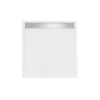 Douchebak Vierkant Zelfdragend Easy Tray 100x100x5cm Mat Wit