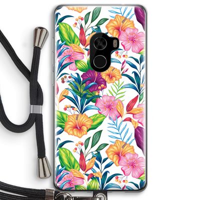Tropisch 2: Xiaomi Mi Mix 2 Transparant Hoesje met koord
