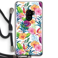 Tropisch 2: Xiaomi Mi Mix 2 Transparant Hoesje met koord