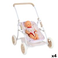 Poppenstoel Colorbaby Safari 40 x 57 x 49 cm 4 Stuks Convertible