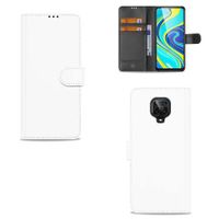 Wallet Case Xiaomi Redmi Note 9 Pro Wit met Pasjeshouder - thumbnail