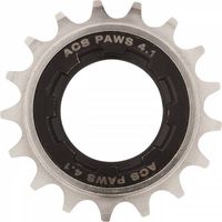 ACS Freewheel 17T 3/32 Paws 4.1 Nickel zwart BSA
