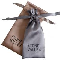 Brillenhoes Satijn Stone Valley - Bruin & Grijs