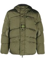 Stone Island doudoune réversible à capuche - Vert