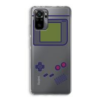 Game On: Xiaomi Redmi Note 10 Pro Transparant Hoesje