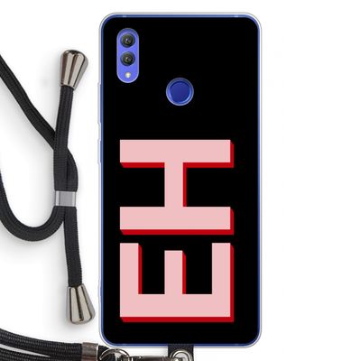 Monogram: Honor Note 10 Transparant Hoesje met koord