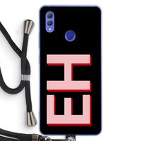 Monogram: Honor Note 10 Transparant Hoesje met koord