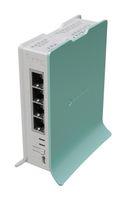 Mikrotik hAP draadloze router Gigabit Ethernet Single-band (2.4 GHz) Groen, Wit - thumbnail