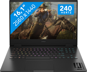 OMEN by HP 16-wf1971nd Intel® Core™ i7 i7-14700HX Laptop 40,9 cm (16.1") Quad HD 32 GB DDR5-SDRAM 2 TB SSD NVIDIA GeForce RTX 4070 Wi-Fi 7 (802.11be) Windows 11 Home Zwart