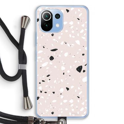 Terrazzo N°20: Xiaomi Mi 11 Lite Transparant Hoesje met koord