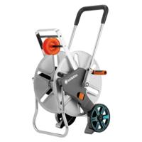 GARDENA GARDENA Schlauchwagen CleverRoll L Easy Metall 18550-20 Slangwagen 1 stuk(s) Zilver