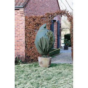 Winterafdekhoes met ritssluiting, voor grote mediterrane planten en bomen 2,50 m x Ø 2 m Afdekking