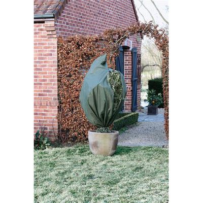 Winterafdekhoes met ritssluiting, voor grote mediterrane planten en bomen 2,50 m x Ø 2 m Afdekking
