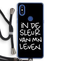 De Sleur: Xiaomi Mi Mix 3 Transparant Hoesje met koord