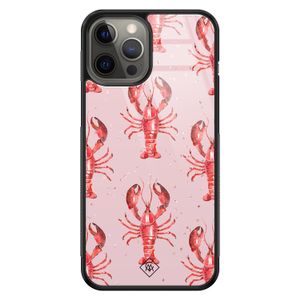 iPhone 12 Pro Max glazen hardcase - Lobster all the way
