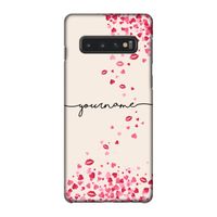 Hartjes en kusjes: Samsung Galaxy S10 4G Volledig Geprint Hoesje