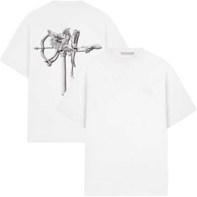 Off The Pitch - Museum Loose Fit T-Shirt - Wit