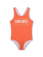 Kenzo Kids maillot de bain à logo imprimé - Orange - thumbnail