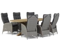 Garden Collections Lincoln/Boston 240 cm ovaal dining tuinset 7-delig