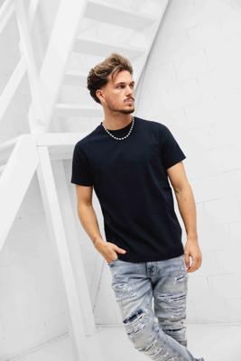 Cruyff Solido T-Shirt Heren Zwart - Maat XS - Kleur: Zwart | Soccerfanshop