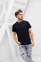 Cruyff Solido T-Shirt Heren Zwart - Maat S - Kleur: Zwart | Soccerfanshop