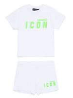 DSQUARED2 KIDS combinaison à imprimé Icon - Blanc - thumbnail