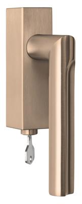 Formani David Rockwell ECLIPSE DR103-DKLOCK draaikiepgarnituur afsluitbaar rechtsdraaiend - PVD licht brons