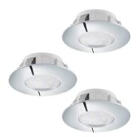 Eglo Ledspot Pineda (3) 3x6w - 3000K - 7,8cm dimbaar chroom 95815