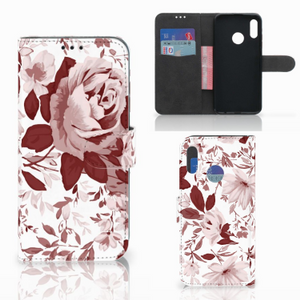 Hoesje Honor 10 Lite Watercolor Flowers