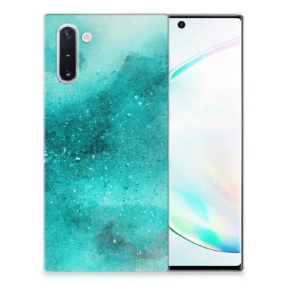 Smartphone hoesje Samsung Galaxy Note 10 Painting Blue Smartphone hoesje Samsung Galaxy Note 10 Painting Blue
