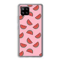 Watermeloen: Samsung Galaxy A42 5G Transparant Hoesje Watermeloen: Samsung Galaxy A42 5G Transparant Hoesje