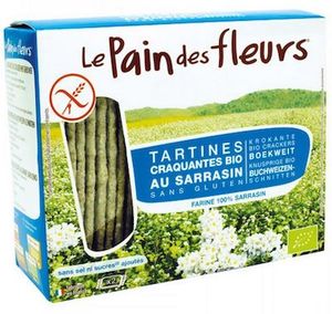 Le Pain des Fleurs Boekweit Crackers Zonder Zout