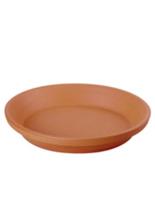 Onderschotel terracotta d21h4 cm - Hortus